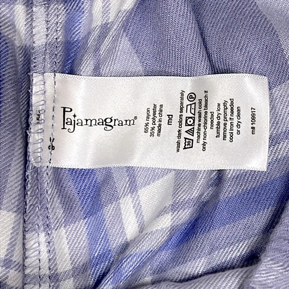 Pajamagram Women’s Purple Plaid PJ Lounge Pants Size M - Picture 6 of 7